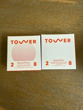 Tower 28 cream blush and highlighter (will sell separately - just ask!)
